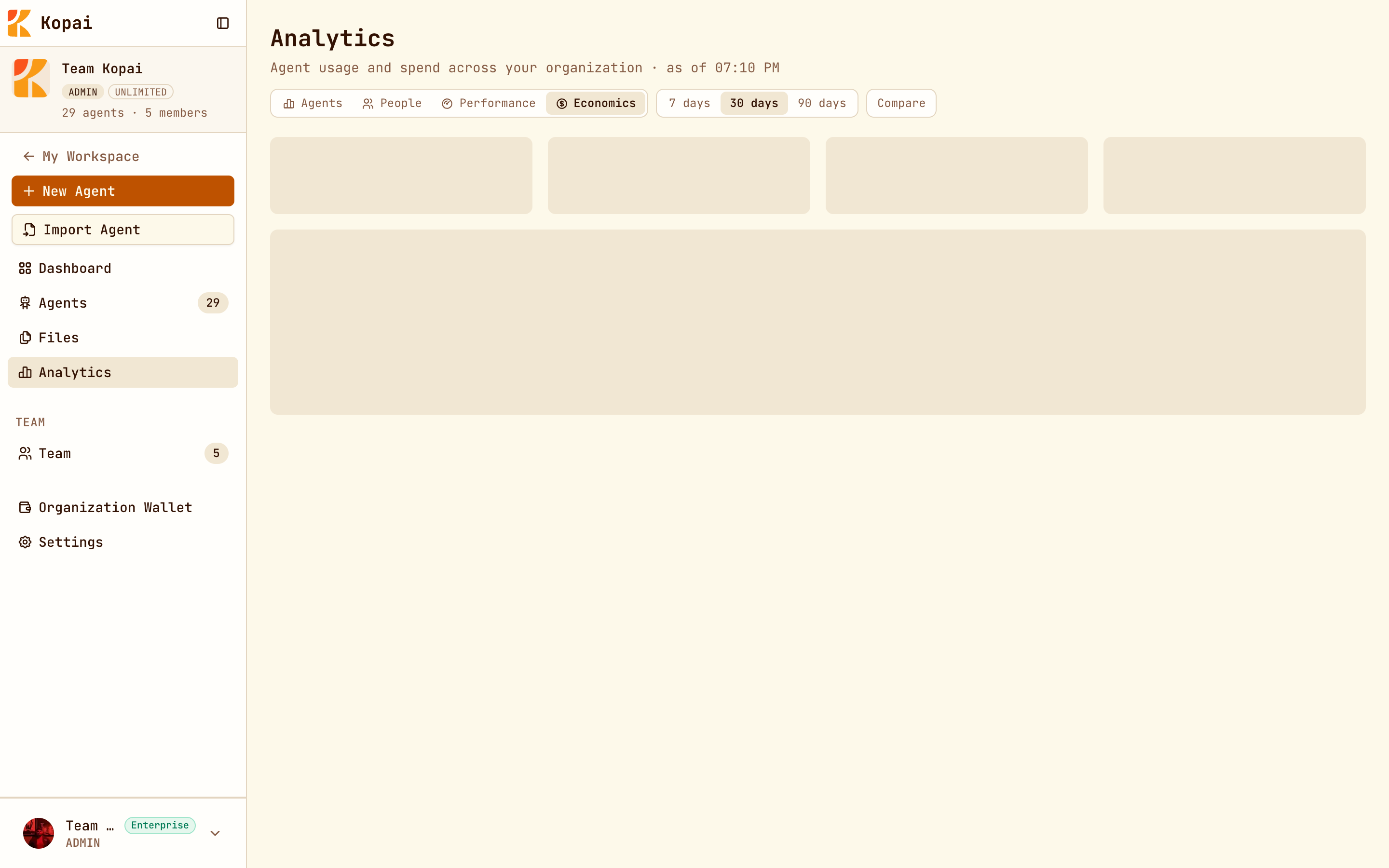 Analytics, Economics view